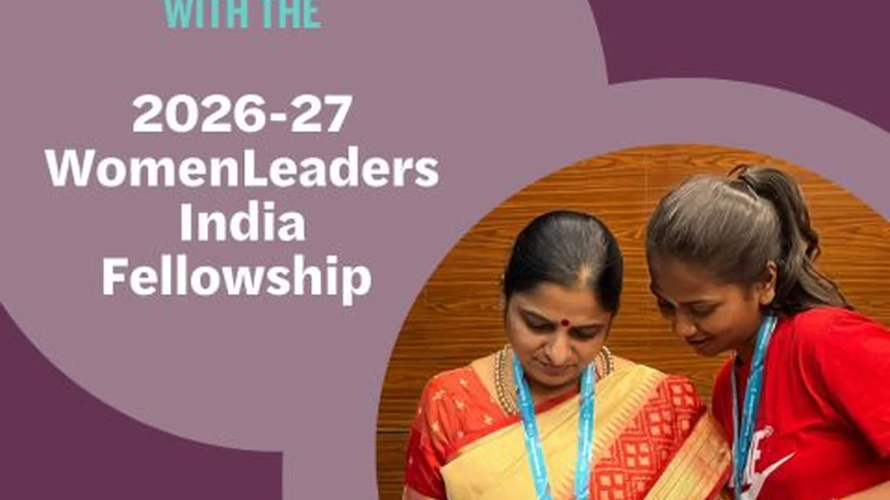 زمالة WomenLeaders India 2026-27: تمويل كامل لـ50 قائدة هندية