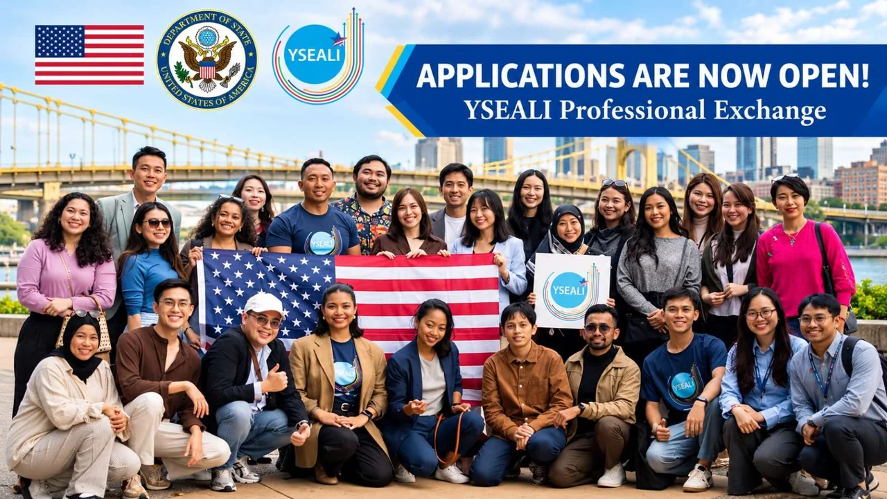 برنامج YSEALI للتبادل المهني 2027: قيادة ممولة بالكامل لستة أسابيع في الولايات المتحدة