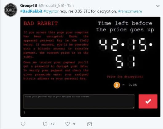 ما قالته مجموعة IB-Groupe حول رانسموار الأرنب السيئ